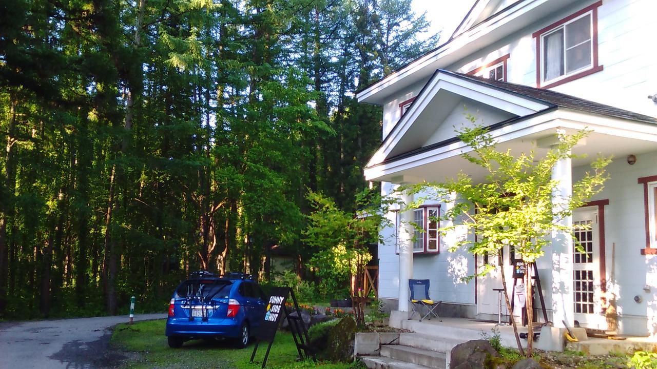 Bed and Breakfast Sunny Side Hut Hakuba Exterior foto