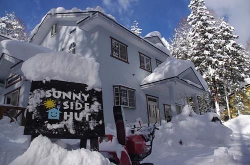 Bed and Breakfast Sunny Side Hut Hakuba Exterior foto